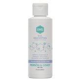 DHS SAL Shampoo bottle on a clean surface, designed to reduce oil and soothe itching.