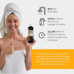 Emballage recyclable DHS, respectueux de l'environnement pour votre routine capillaire.