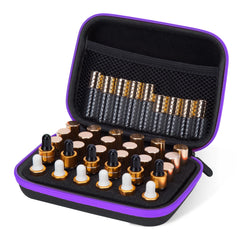 DHXYZZB étui huiles essentielles 30 grilles, rangement pratique pour flacons 1-3 ml.