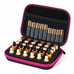 DHXYZZB Étui huiles essentielles, porte-bouteilles compact et sûr pour voyages.