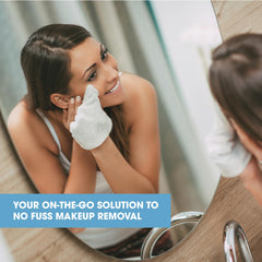 Peau sensible avec coton, riz et aloe pour douceur Diamond Wipes.