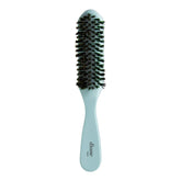 Brosse Diane lissante avec poils de sanglier et courbe bois naturel.