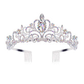 Didder Crystal AB tiare brillante pour princesse, idéale pour mariage ou fête.