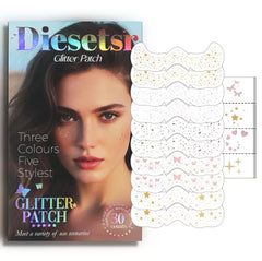 Diesetsr taches pailletees visage – ensemble de 30 pieces pour varier le look