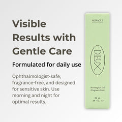Dieux Auracle Gel Yeux offre une texture légère et non collante.