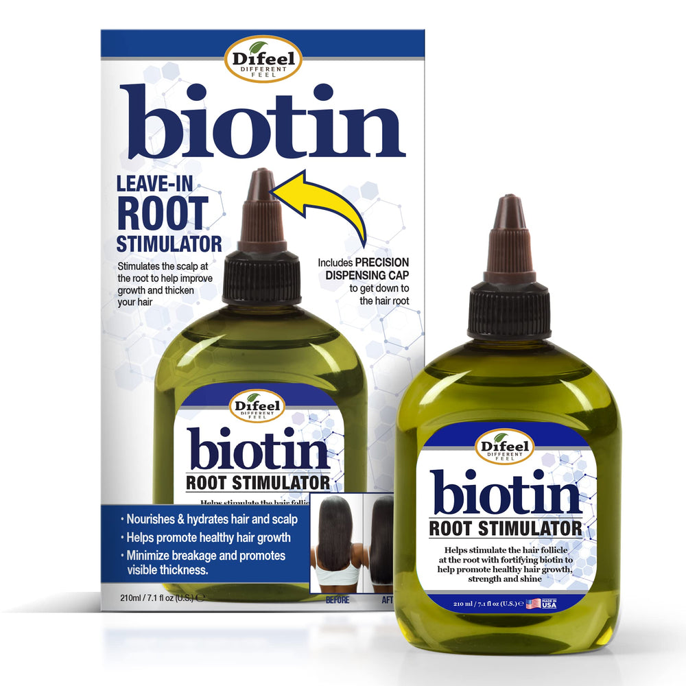 Difeel Biotine Pro-Croissance : stimulation des racines pour une pousse potentielle.
