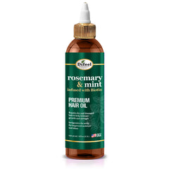 Difeel huile cheveux romarin-menthe, bouteille prête à l’emploi pour nourrir les longueurs.