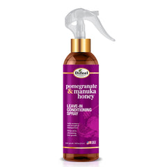Difeel grenade et miel de Manuka – spray-bouteille hydratante pour cheveux.
