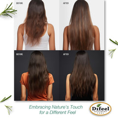 Biotine intégrée dans Difeel Rosmarin Menthe, soutenant la vitalité des cheveux.