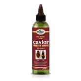 Difeel Pro-Growth: bouteille 8oz montrant l'huile de ricin nourrissante pour cheveux.
