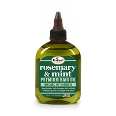 Flacon goutte Difeel Romarin et Menthe – application précise sur les longueurs