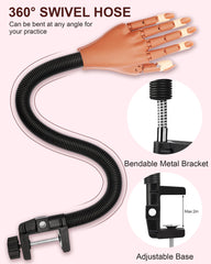 Difenni Embouts-ongles-200-pieces: ensemble complet pour tester divers designs.