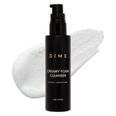 DIME Beauty mousse crème nettoyant visage purifie les pores en douceur.