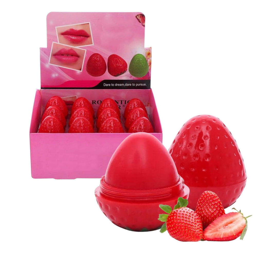 Baume lèvres Dioche en forme de fraise, hydratation légère