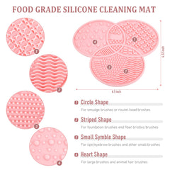 Diolan tour de sechage noir et rose, rangement pratique pour pinceaux