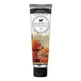 Dionis crème lait chèvre pour mains et corps, hydratation durable et parfum caramel.