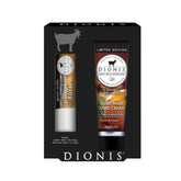 Coffret Dionis crème mains lait chèvre caramel potiron épices 30 ml pour hydratation longue durée