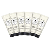 Dionis Crème mains lait chèvre Vanille Chaï, flacon élégant pour hydratation quotidienne.