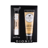 Dionis crème mains lait chèvre vanille, absorption rapide et hydratation