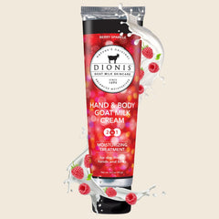 Flacon Dionis Berry Sparkle, parfum léger et soin quotidien.