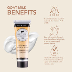 Texture soyeuse et absorption rapide, Dionis pour les mains.