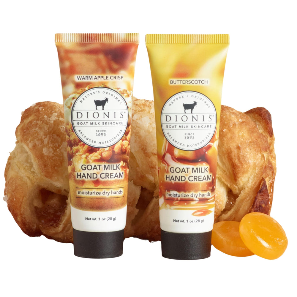 Dionis Goat Milk Hand Cream Apple Crisp, silky hydration for daily use