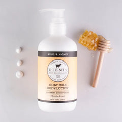 Lait de chèvre riche en nutriments pour hydrater durablement.