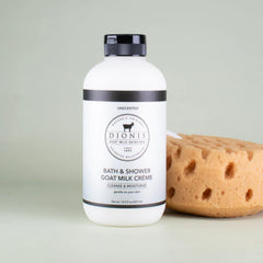 Dionis mousse lait chèvre — application douce pour peau souple.