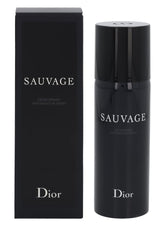 Dior Sauvage déodorant en spray: parfum frais et tenue longue durée.