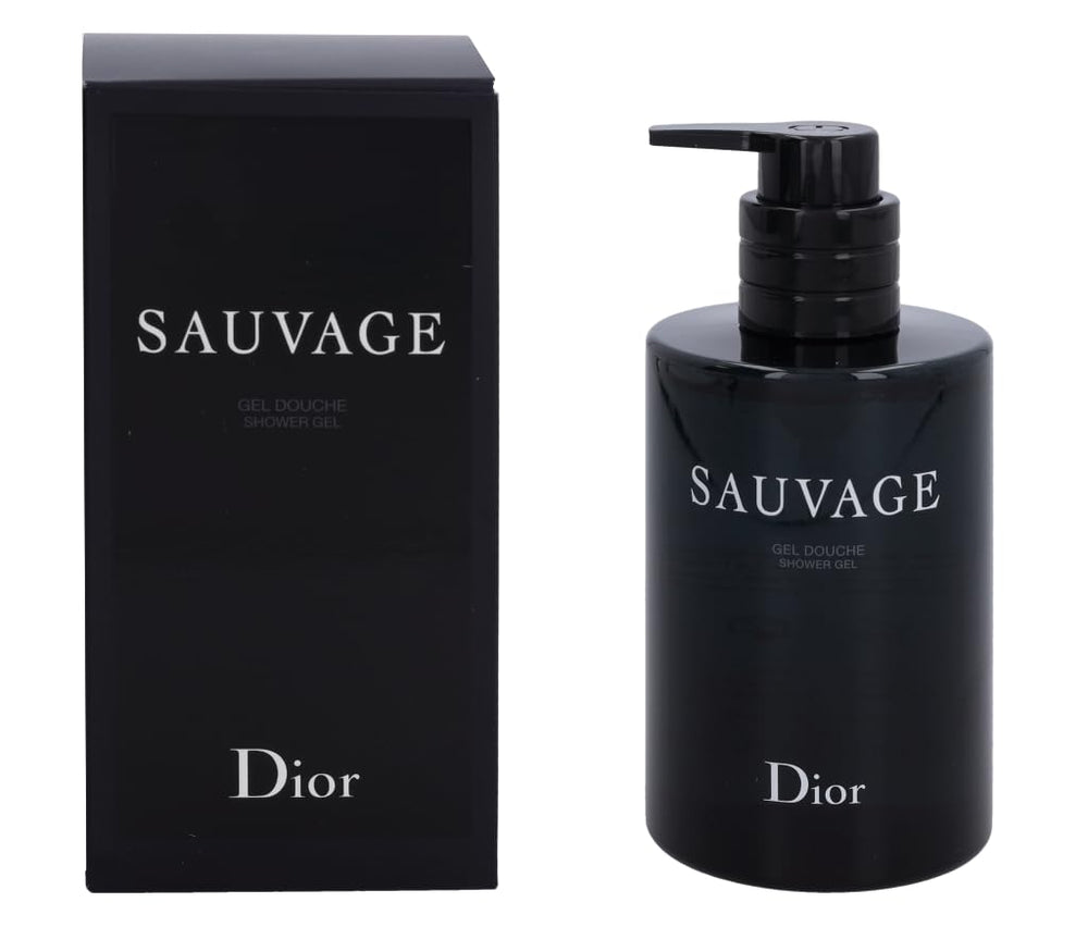 Dior Sauvage Gel Douche en bouteille, nettoyage rafraîchissant qui respecte la peau