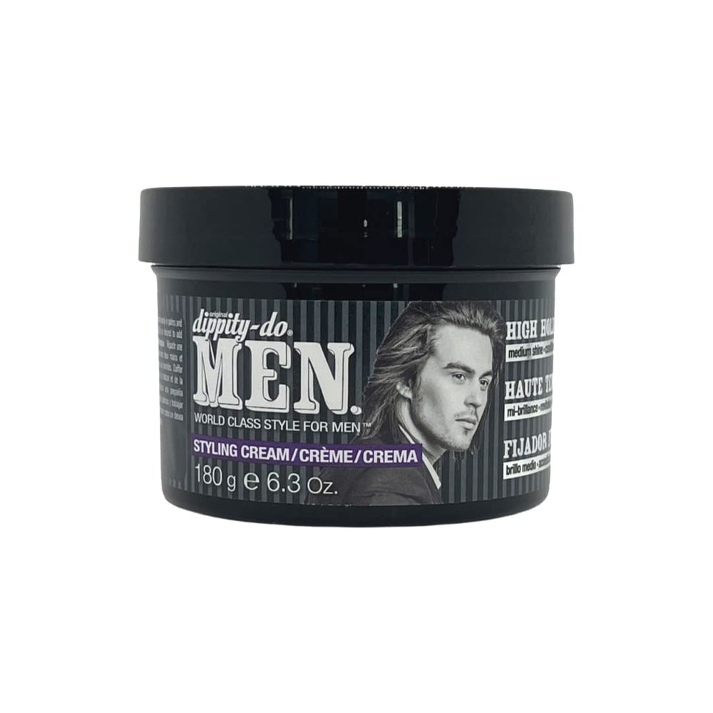 Crème coiffante Dippity Do pour homme, haute tenue, contrôle du style