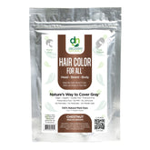 Discovery Naturals henné brun châtaigne kit: couverture naturelle et durable