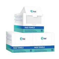 Ditoi lingettes visage jetables douceur-velours pour nettoyage doux et revitalisant.