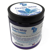 Diva Stuff Dream Whip jar closeup with lavender chamomile scent for night relaxation