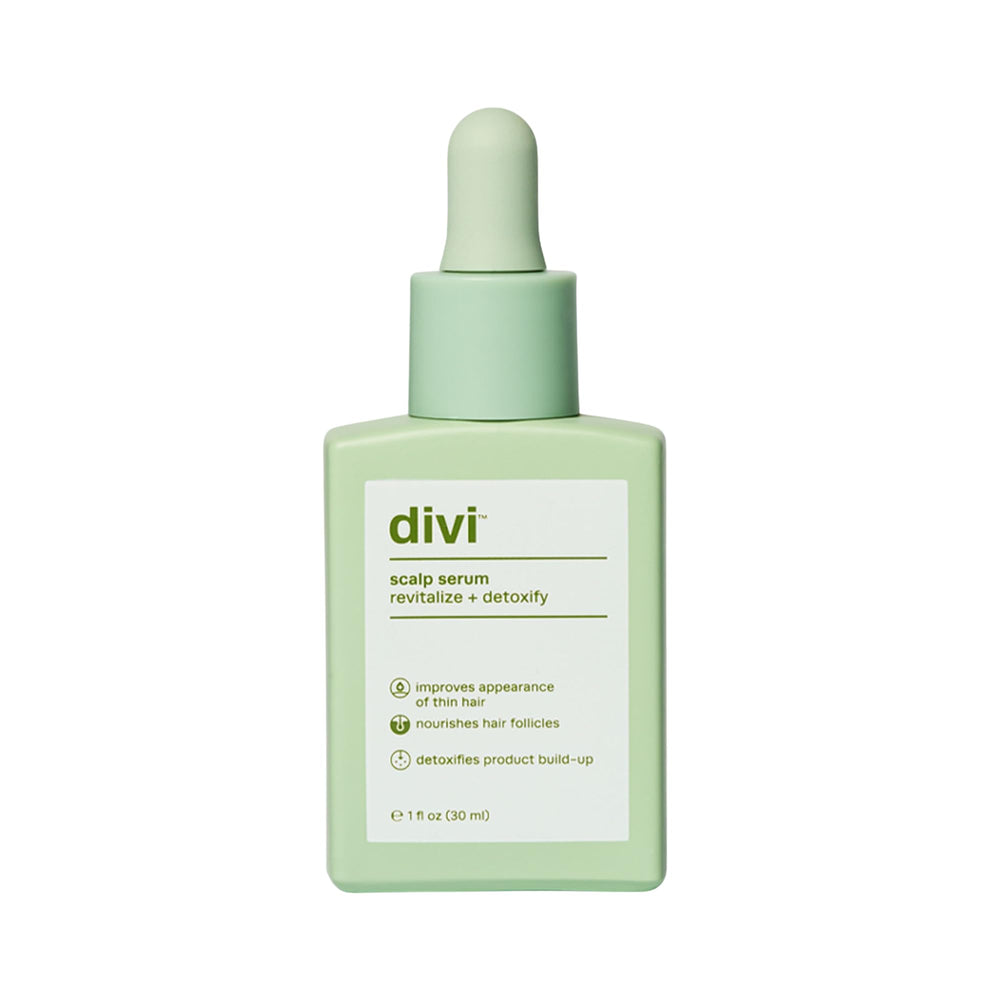 Divi Sérum capillaire, bouteille prête pour une routine efficace.