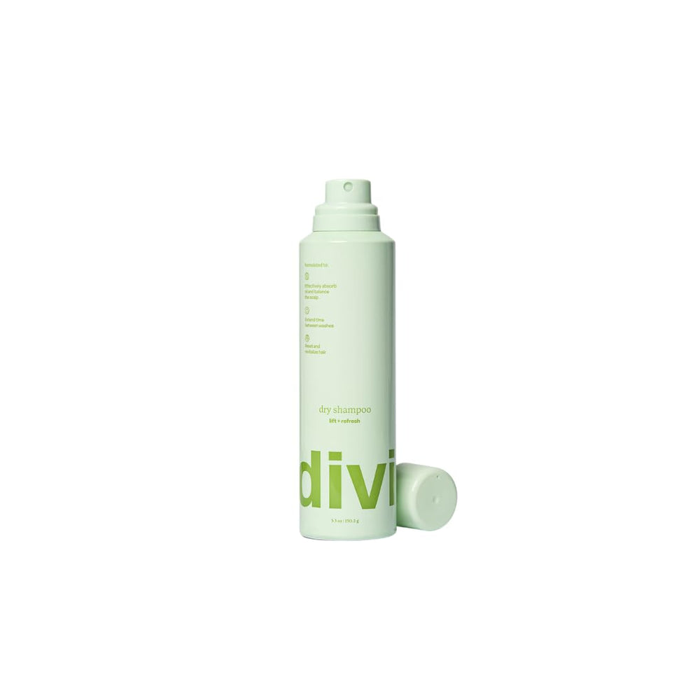 Divi Shampoing Sec absorption-huile: absorption rapide et fraîcheur après l'effort.