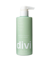 Divi shampooing hydratant, vue bouteille prête pour usage quotidien.