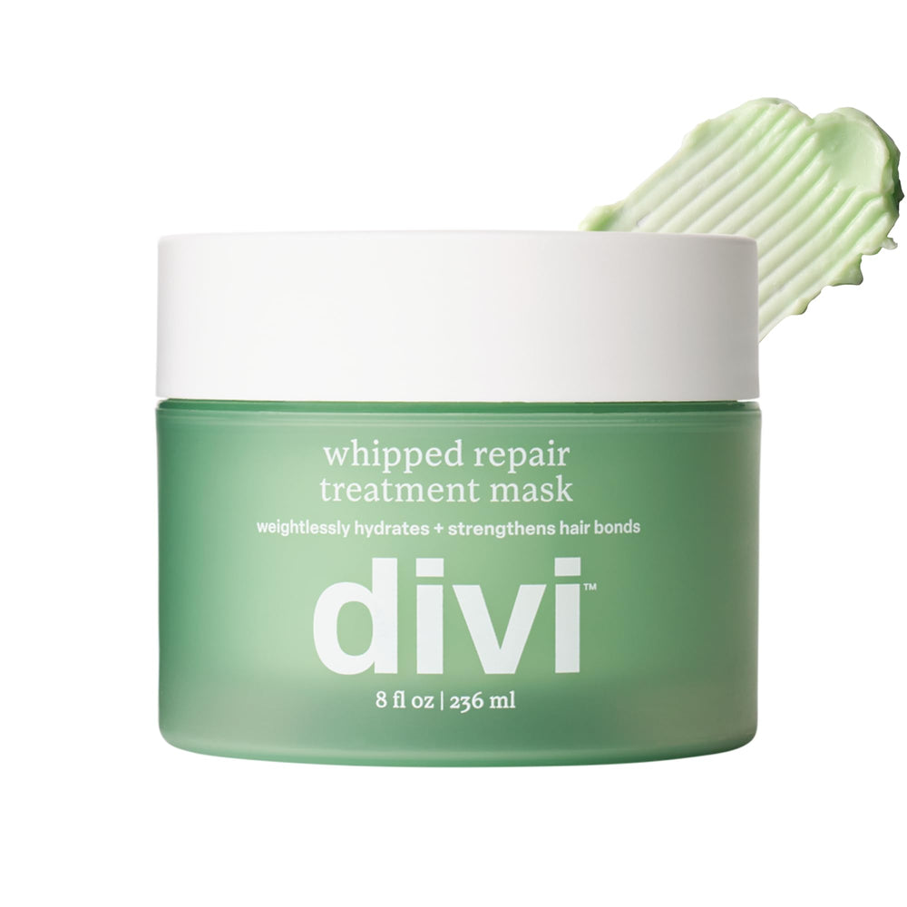 Divi Whipped Repair Mask: flacon-pompe pour une application facile.