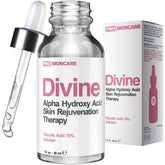 Divine Derriere Glycolic Peel bouteille – exfoliation visage efficace.