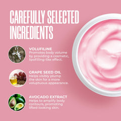 Divinе Derriere Perky Crème Corporelle – pompe pratique pour application ciblée.