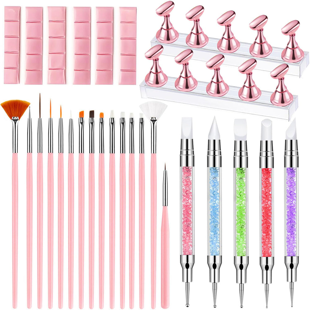 DIYCICO ensemble-outils-art-ongles: kit complet pour designs variés.