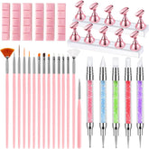 DIYCICO ensemble-outils-art-ongles: kit complet pour designs variés.