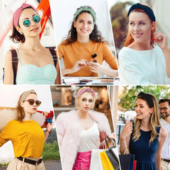 DiyJibb bandeau-noeud-bleu: touche tendance pour activités quotidiennes.