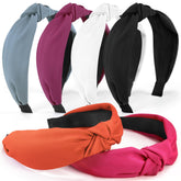 DiyJibb bandeau torsadé multicolore, accessoire quotidien facile à porter.