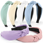 Bandeau DiyJibb avec noeud turban; polyvalent pour un look décontracté.