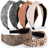 Bandes DiyJibb – ensemble 6 bandes avec noeud, polyvalentes pour tous les looks