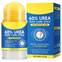 Stick DLOMFVFQ urée pour pieds secs, hydratation ciblée.