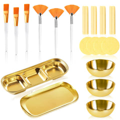 DLUGOPIS bols melange or pratique pour preparer et melanger les soins