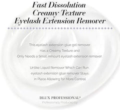 DLUX PROFESSIONAL applicateur pratique pour appliquer le détacheur sur les cils.