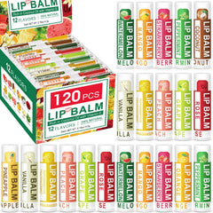 Baume à lèvres DMSKY, ensemble 120 packs offrant une hydratation durable.